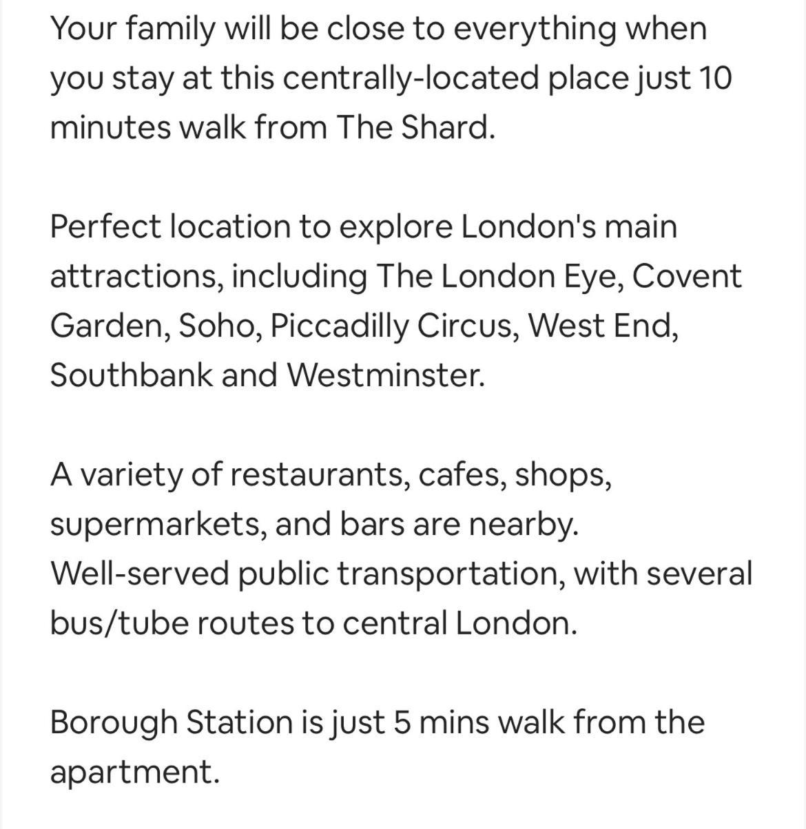 Aprt 10Mins Walk From The Shard! Διαμέρισμα Λονδίνο Εξωτερικό φωτογραφία